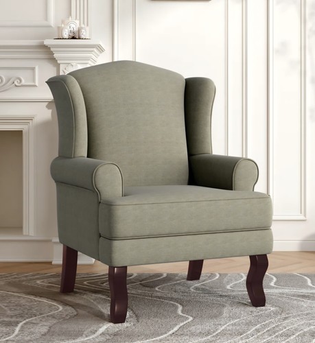 Accent chair wingback armchair - accent,