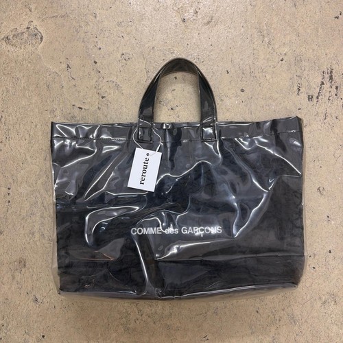Comme des garçons - black, pvc