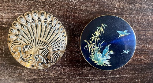 Two brass vintage - two,