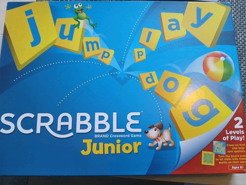 Scrabble junior board game - scrabble,