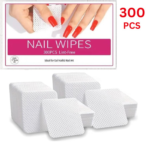 300 pack lint free nail - lint,