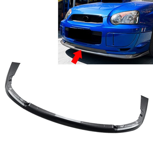 Front bumper chin spoiler lip - front,