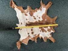 Luxury Goat hide Rug Hair on