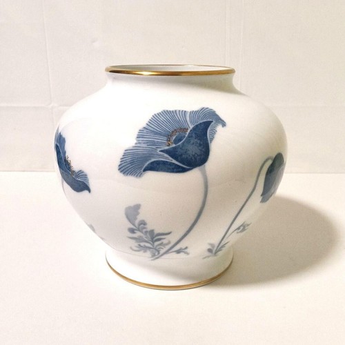 Okura toen blue gold poppy - gold,