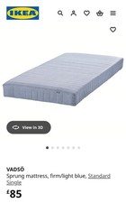 VADSÖ Ikea Mattress Sprung