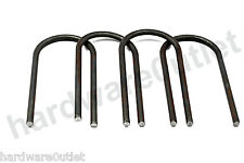 Heavy Duty Football Goal Net U Shape Ground Metal Anchor Peg 1, 2, or 4 Pegs