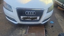 2009-12 AUDI A3 3 DOORS FRONT BUMPER IN WHITE LY9C