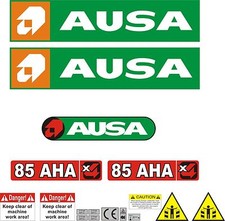 Ausa 85 AHA Dumper Decal Set.