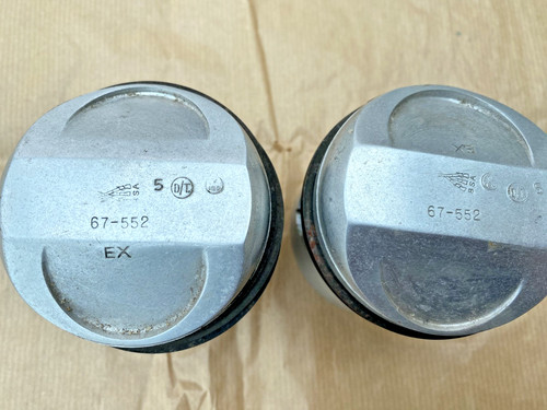 Bsa pistons new old stock - new,