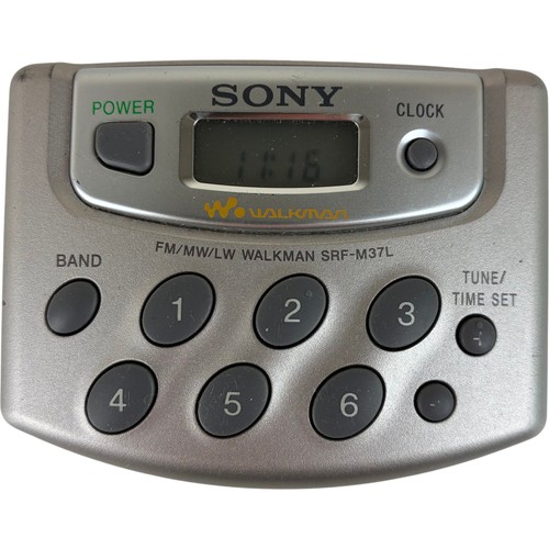 Sony walkman srf m37l - walkman, srf-m37l