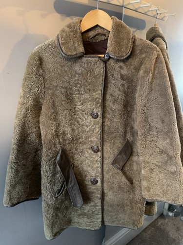 Ladies vintage sheepskin - vintage,