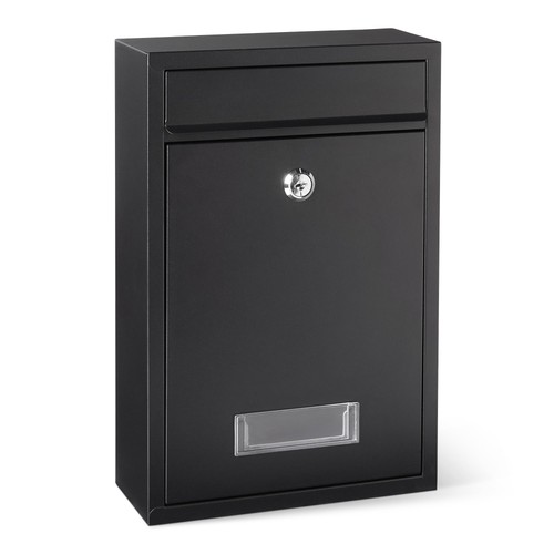 Lockable mailbox wall mounted - wall,