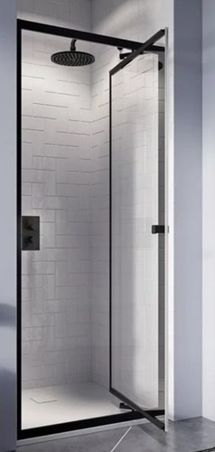 Crosswater clear matt black - clear, 6