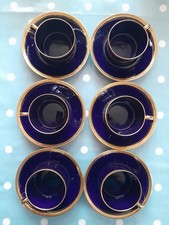 6 x LIMOGES AUTHENTIQUE COFFEE