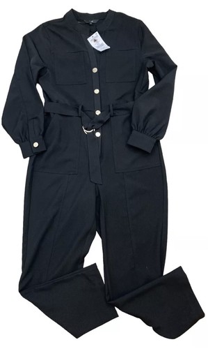 Next womens black jumpsuit - next,