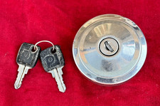 Classic Mini, ORIGINAL (Austin, BL, Rover) LOCKING FUEL CAP with 2 KEYS. Used