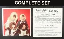 TOP TEN MISTER SOFTEE Trade Cards 1965 Complete Set P12 GOOD CONDITION