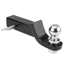 2" Inch Towbar Tongue Tow Bar Ball Mount Hitch Trailer 4WD Car Caravan Boat 50mm