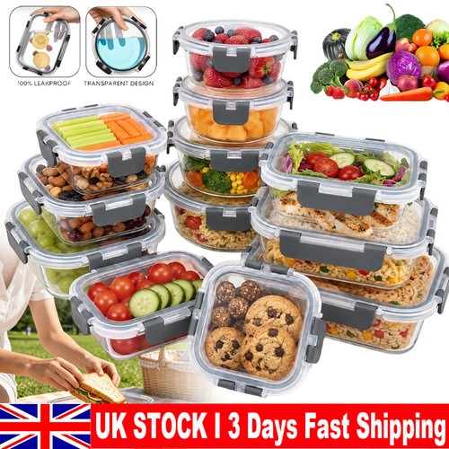 12pcs glass containers set - 12pcs,