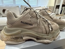 Mens Beige Sand Balenciaga