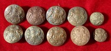 LOT OF 10 x BRITISH ARMY WW2