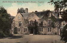 Myrtle Grove (Sir Walter Raleigh's House) Youghal Cork Ireland Postcard 1915