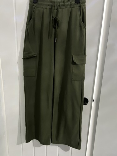 Elasticated waist cargo - elasticated,