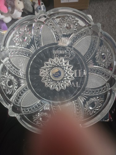 Bohemia crystal bowl - bohemia,