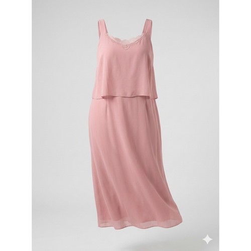 Vintage 1980s tiered - vintage, chiffon