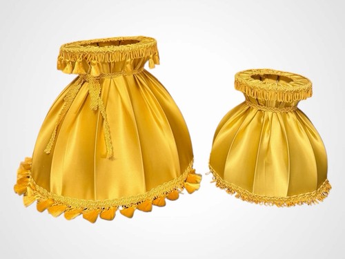 Antique c1950 gold ruffled - c1950’s,
