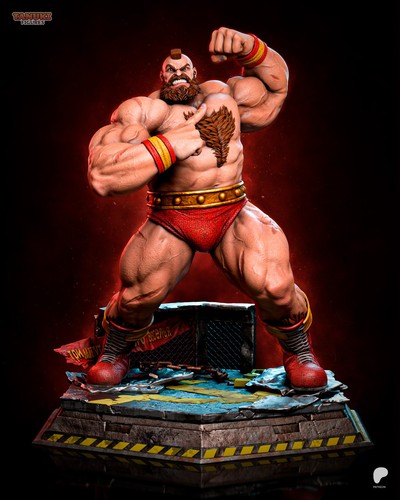 Zangief scale statue - scale,