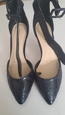 Red Herring Navy Heeled Shoes