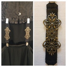 BLACK & BRONZE SKIRT HITCH