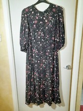 Womens Dress size 20 M&S Collection Pretty Star Print Ladies Dress size 20 petit