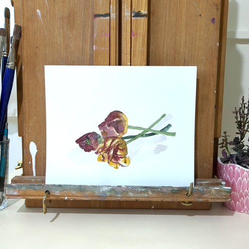 Original watercolor painting - original,
