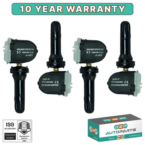 4pcs tpms sensors for ford - of,