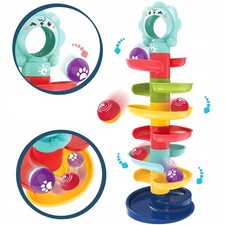 Kids Ball Run Tower Spiral