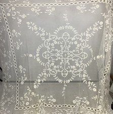 Antique Lace Bed Cover 7ft 3"