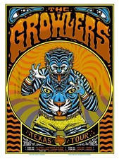 The Growlers Texas Tour poster