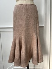 Nicole Farhi 100% Linen Skirt