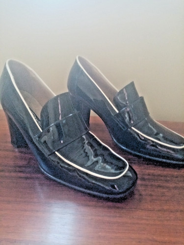 Vintage ladies slip shoes - vintage,