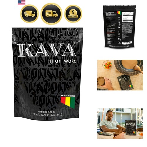 Kava root powder - root,