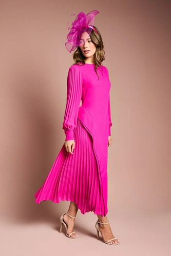 Coast pink maxi dress - dress, womens