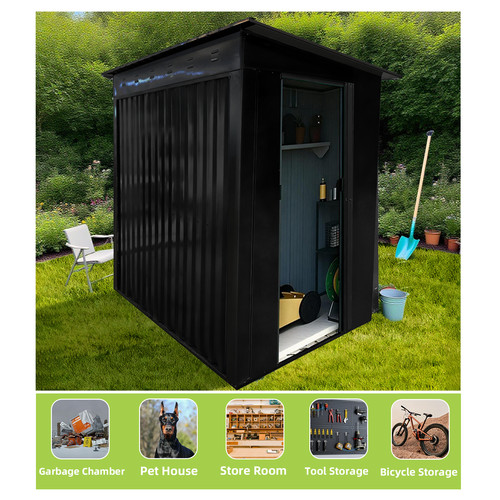 Metal garden storage - metal, x
