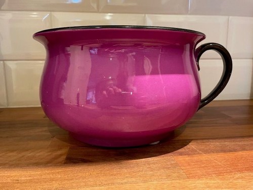 Vintage antique chamber pot - vintage,