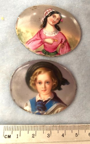 Nice pair 19c antique - ,