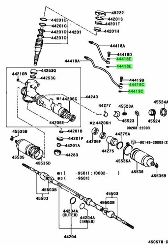 Genuine lexus gasket for - genuine,