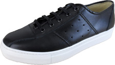 Ikon Original Mens All Black Mod Jam Bowling Trainers
