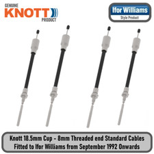 Genuine Knott Detachable Brake Cable Kit for Ifor Williams Livestock TA5G 8?