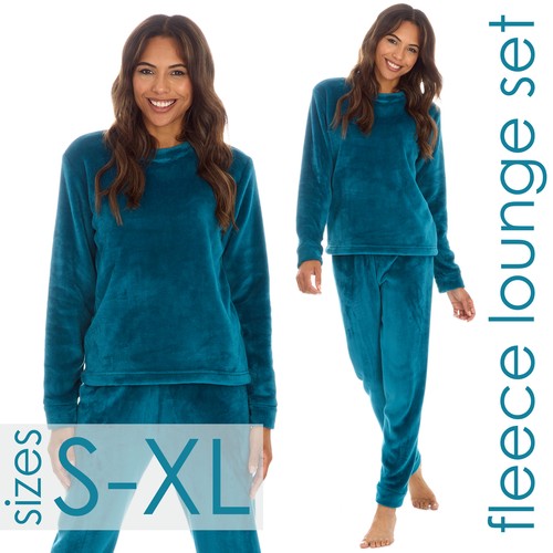 Ladies plush fleece pyjama - plush,
